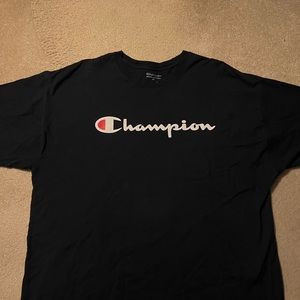 Navy 2xl Champion T-shirt.
